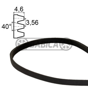 Drážkovaný remeň Poly-V PK2205 Hutchinson