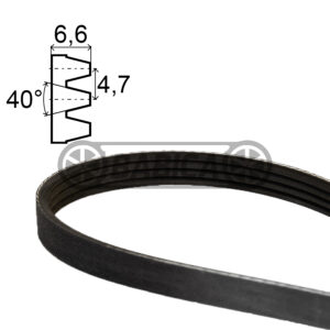 Drážkovaný remeň Poly-V PL 1041 Tagex