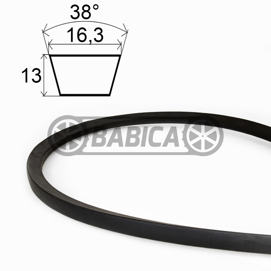 Klinový remeň SPB 1250 Tagex