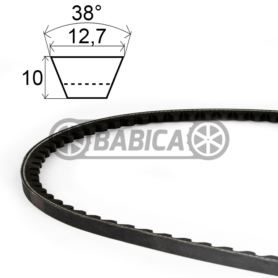 Klinový remeň XPA 1382 Optibelt