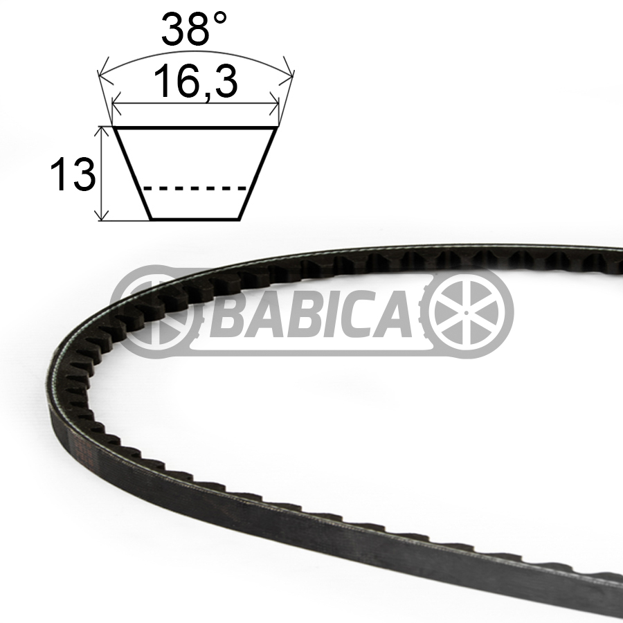 Klinový remeň XPB 1250 Tagex