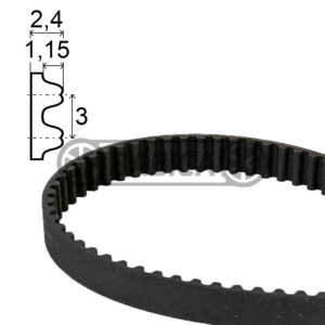 Ozubený remeň 276 3M / RPP3 Optibelt