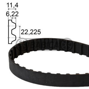 Ozubený remeň 980 XH Megadyne