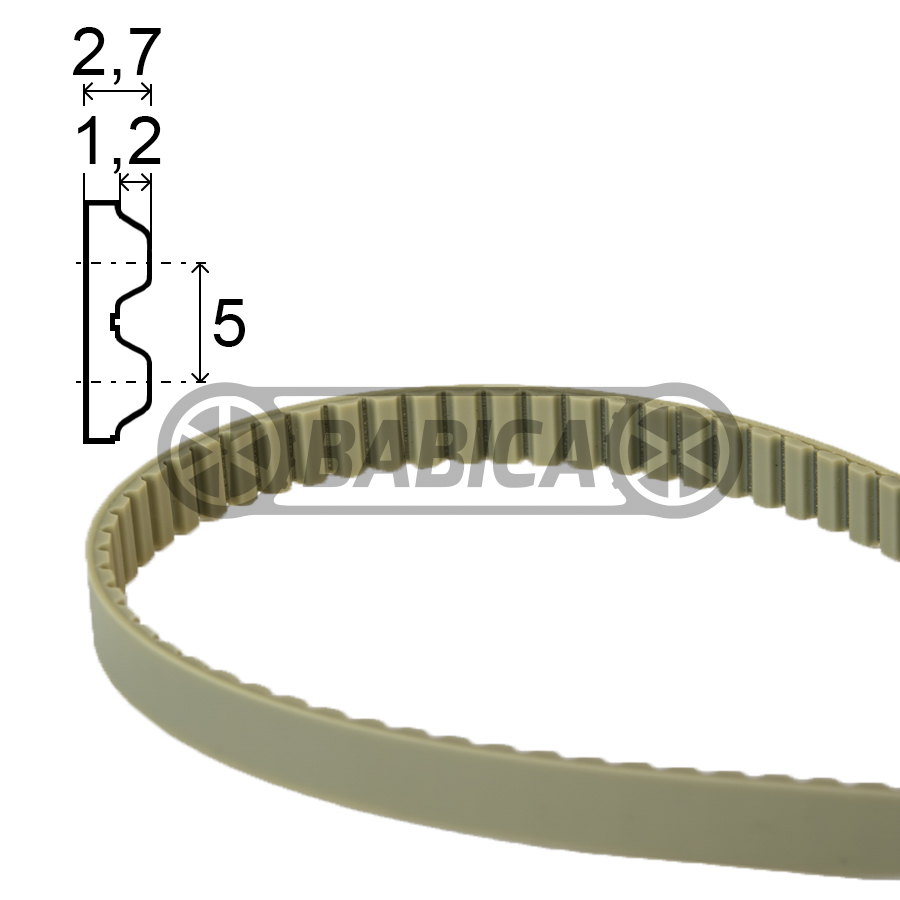 Ozubený remeň 225 AT5 Megadyne