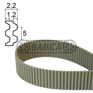 Ozubený remeň 1100 T5 DD Megadyne
