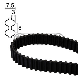 Ozubený remeň 1600 DS8M 20 Megadyne